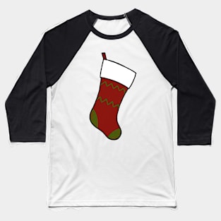 Christmas Stocking Baseball T-Shirt